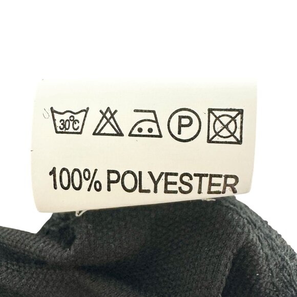 Cargo Jogger Pants Womens XL Black Elastic Waist Pockets Polyester Lightweight - Picture 4 of 9